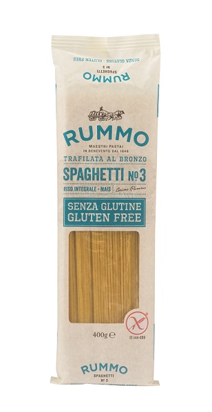 RUMMO SPAGHETTI N3 DI RISO INTEGRALE E MAIS 400 G - Farmacia Del Monaco