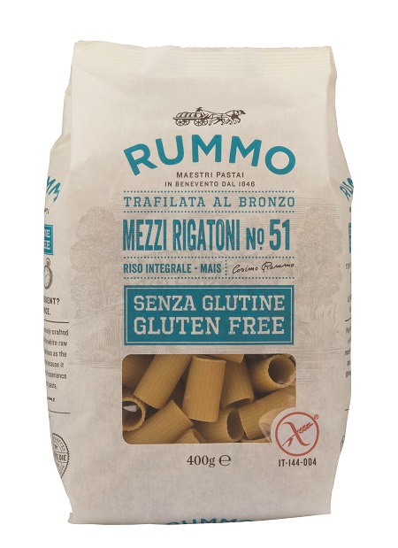 RUMMO MEZZI RIGATONI N51 DI RISO INTEGRALE E MAIS 400 G - Farmacia Del Monaco