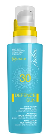 DEFENCE SUN 30 LATTE FLUIDO PROTEZIONE ALTA 125 ML - Farmacia Del Monaco