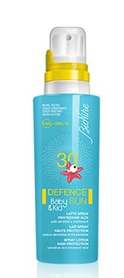 DEFENCE SUN 30 BABY&KID LATTE SPRAY PROTEZIONE ALTA 125 ML - Farmacia Del Monaco