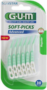 GUM SOFT-PICKS ADVANCED 30 PEZZI - Farmacia Del Monaco