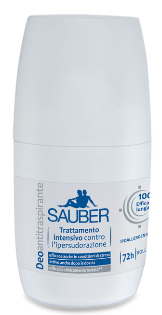 SAUBER ANTITRASPARANTE 72 ORE ROLL-ON - Farmacia Del Monaco