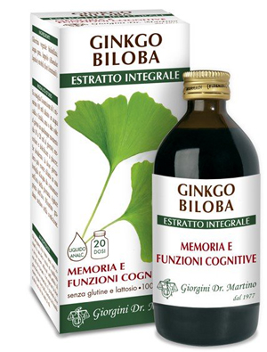 GINKGO BILOBA ESTRATTO INTEGRALE 200 ML - Farmacia Del Monaco