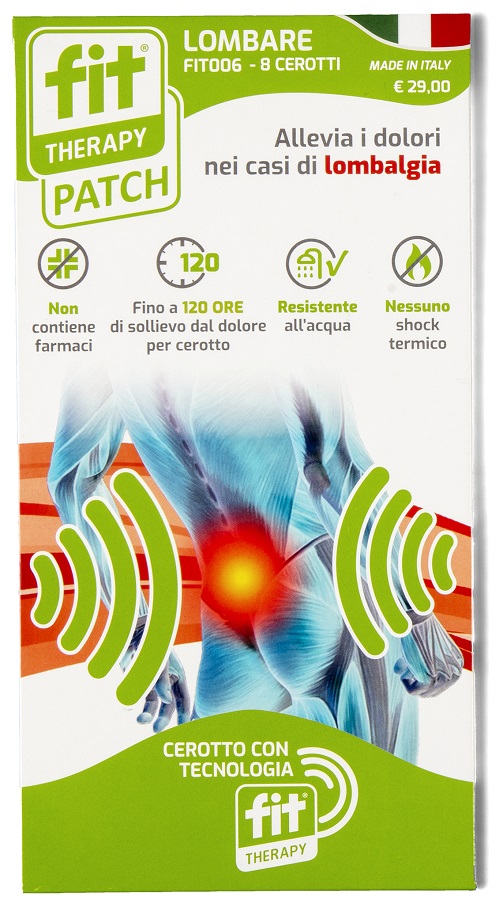 CEROTTO FIT THERAPY LOMBARE 8 PEZZI - Farmacia Del Monaco