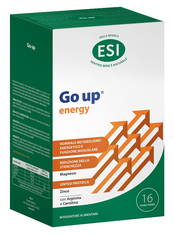ESI GO UP ENERGY 16 POCKET DRINK DA 20 ML - Farmacia Del Monaco