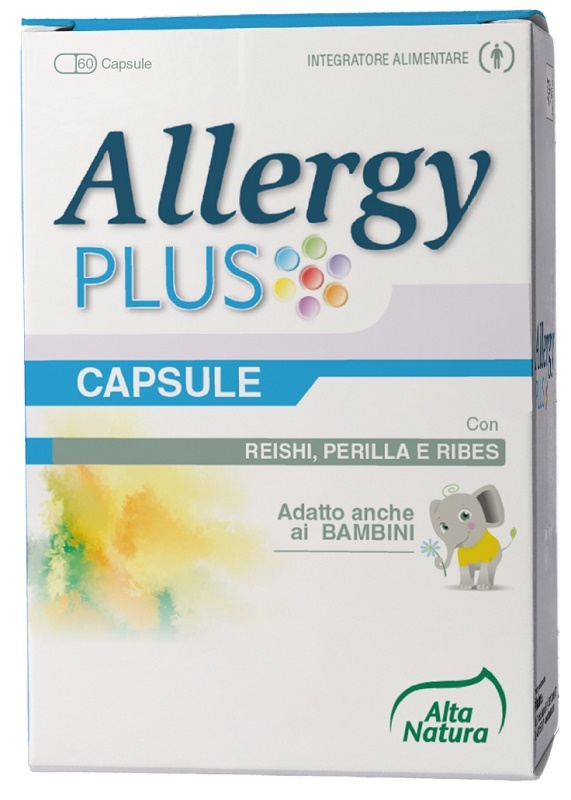 ALLERGY PLUS 60 CAPSULE 500 MG - Farmacia Del Monaco
