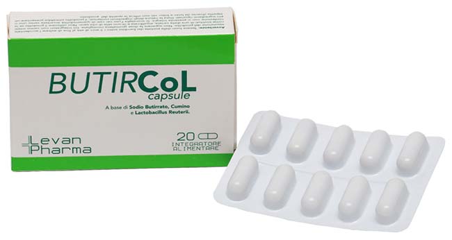 BUTIRCOL 20 CAPSULE - Farmacia Del Monaco