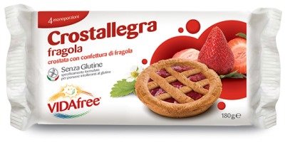 VIDAFREE CROSTALLEGRA FRAGOLA 180 G - Farmacia Del Monaco