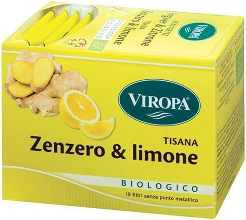 VIROPA ZENZERO&LIMONE BIOLOGICO 15 FILTRI - Farmacia Del Monaco