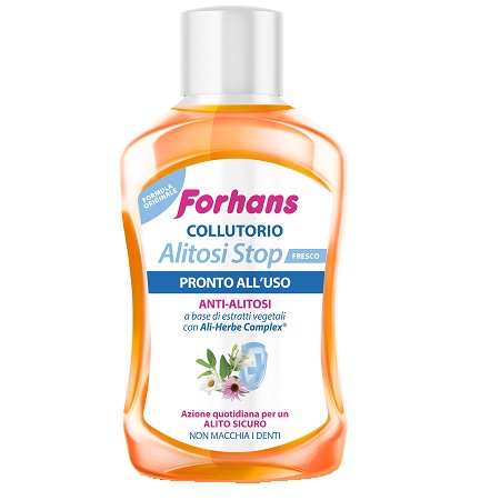 FORHANS ALITOSI STOP COLLUTORIO 500 ML - Farmacia Del Monaco