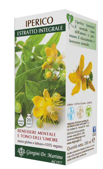 IPERICO ESTRATTO INTEGRALE 200 ML - Farmacia Del Monaco