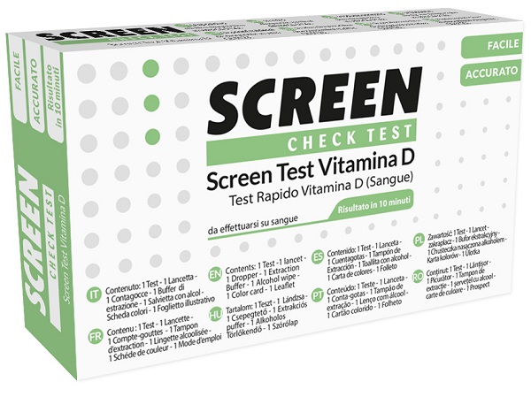 SCREEN TEST RAPIDO 25-IDROSSIVITAMINA D PUNGIDITO 1 PEZZO - Farmacia Del Monaco