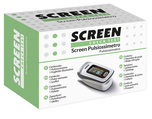 PULSIOSSIMETRO SCREEN CHECK TEST - Farmacia Del Monaco