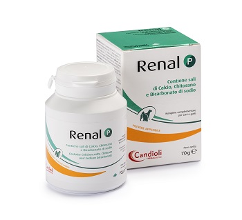RENAL P MANGIME COMPLEMENTARE PER CANI E GATTI BARATTOLO 70 G - Farmacia Del Monaco