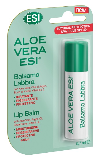 ESI ALOE VERA STICK SPF 20 LABBRA - Farmacia Del Monaco