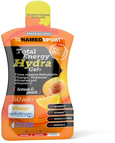 TOTAL ENERGY HYDRA GEL LEMON & PEACH 50 ML - Farmacia Del Monaco