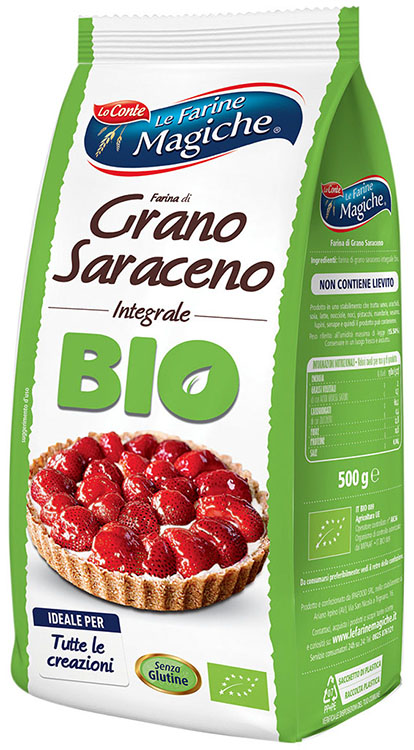 IPAFOOD FARINA MIX GRANO SARACENO BIOLOGICO 500 G - Farmacia Del Monaco