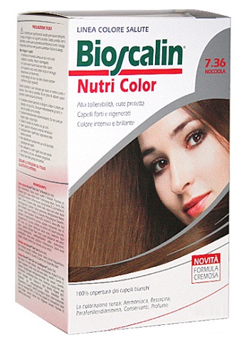 BIOSCALIN NUTRI COLOR 7,36 NOCCIOLA SINCROB 124 ML - Farmacia Del Monaco