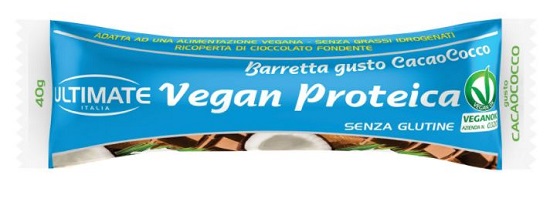 BARRETTA VEGAN PROTEIC CACAO/COCCO 40 G - Farmacia Del Monaco