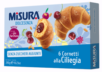 MISURA CORNETTI DOLCE SENZA CILIEGIA 290 G - Farmacia Del Monaco