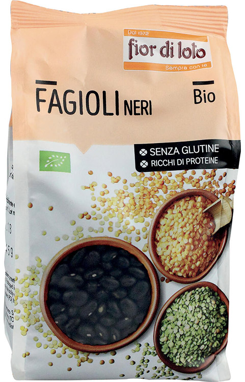FAGIOLI NERI SENZA GLUTINE BIO 400 G - Farmacia Del Monaco