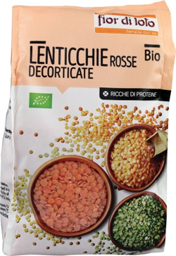 LENTICCHIE PICCOLE ROSSE DECORTICATE BIO 400 G - Farmacia Del Monaco