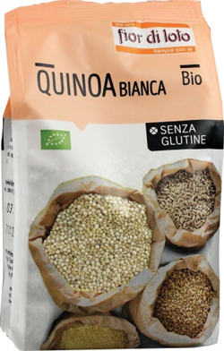 FIOR DI LOTO QUINOA BIANCA SENZA GLUTINE BIO 400 G - Farmacia Del Monaco
