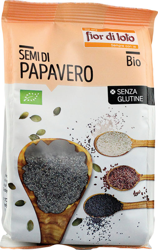 SEMI DI PAPAVERO SENZA GLUTINE BIO 150 G - Farmacia Del Monaco