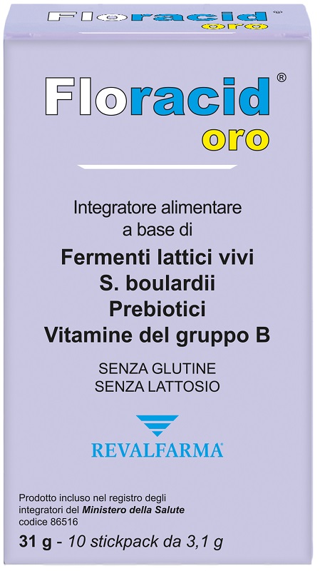 FLORACID OROSOLUBILE 10 STICKPACK - Farmacia Del Monaco
