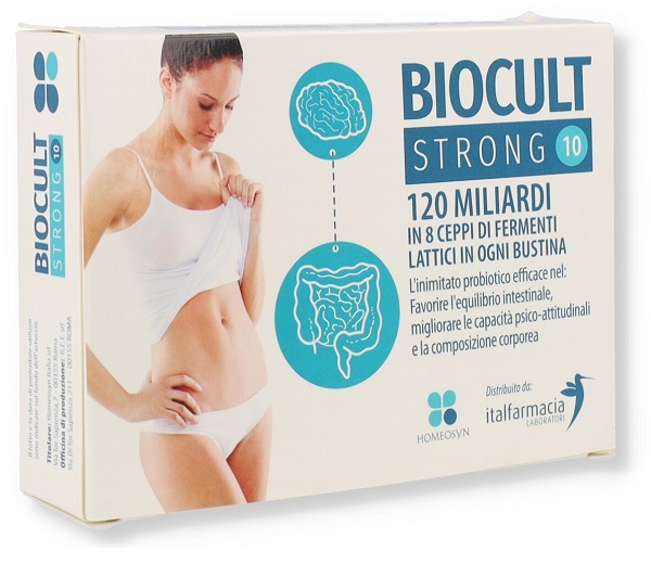 BIOCULT STRONG 10 BUSTINE DA 3 G - Farmacia Del Monaco