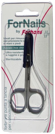 FORHANS FORBICINA PUNTA A LANCIA 9 CM - Farmacia Del Monaco
