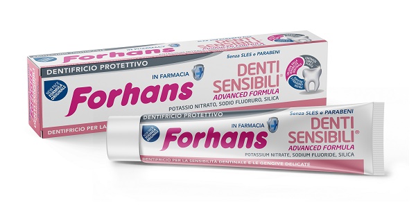 FORHANS SP DENTIFRICIO DENTI SENSIBILI ADVANCED 75 ML - Farmacia Del Monaco