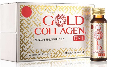 GOLD COLLAGEN FORTE 10 FLACONI - Farmacia Del Monaco