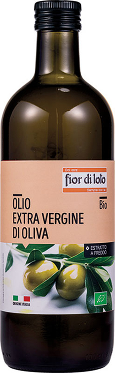 FIOR DI LOTO OLIO EXTRA VERGINE OLIVA BIO 1 LITRO - Farmacia Del Monaco