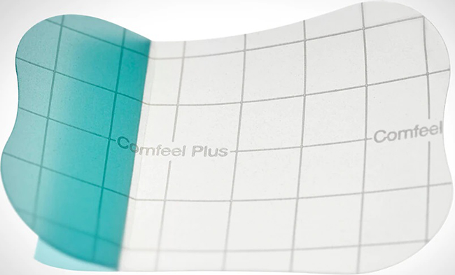MEDICAZIONE SPECIALE ATTIVA TRASPARENTE CON IDROCOLLOIDE COMFEEL PLUS 5X7 CM 10 PEZZI - Farmacia Del Monaco