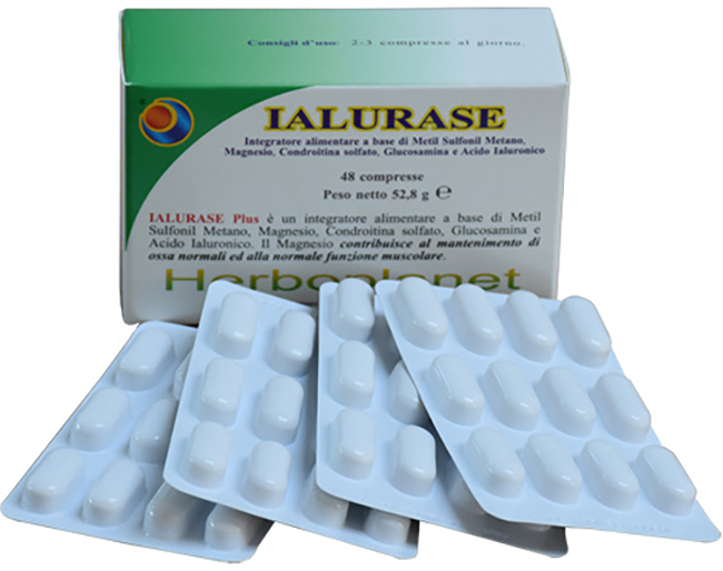 IALURASE PLUS 48 COMPRESSE - Farmacia Del Monaco