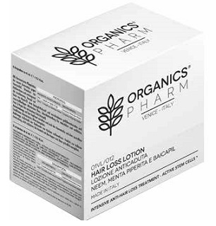 ORGANICS PHARM HAIR LOSS LOTION NEEM OIL-PEPPERMINT-BAICAPIL 12 FIALE DA 6 ML - Farmacia Del Monaco