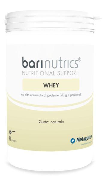 BARINUTRICS WHEY 21 PORZIONI X 22,71 G - Farmacia Del Monaco