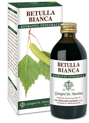 BETULLA BIANCA ESTRATTO INTEGRALE 200 ML - Farmacia Del Monaco