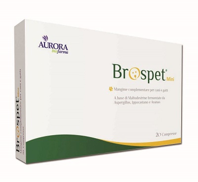 BROSPET MINI 20 COMPRESSE - Farmacia Del Monaco