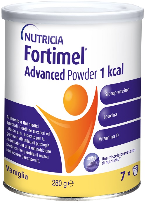 NUTRICIA FORTIMEL ADVANCED POWDER 1 KCAL VANIGLIA 280 G - Farmacia Del Monaco
