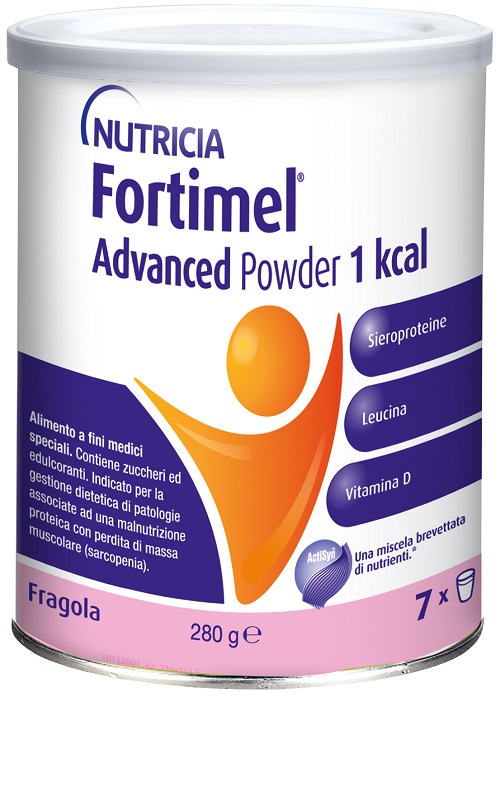 NUTRICIA FORTIMEL ADVANCED POWDER 1 KCAL FRAGOLA 280 G - Farmacia Del Monaco