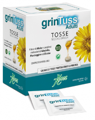 GRINTUSS ADULTI 20 COMPRESSE CON POLIRESIN 1,5 G - Farmacia Del Monaco