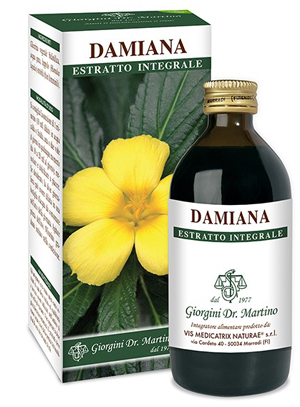 DAMIANA ESTRATTO INTEGRALE 200 ML - Farmacia Del Monaco