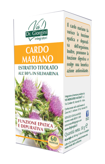 CARDO MARIANO ESTRATTO TITOLATO 60 PASTIGLIE - Farmacia Del Monaco