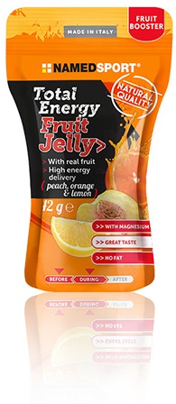 TOTAL ENERGY FRUIT JELLY PEACH ORANGE & LEMON 42 G - Farmacia Del Monaco