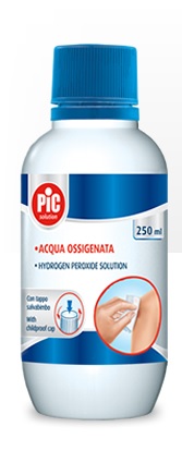 PIC SOLUTION ACQUA OSSIGENATA 10 VOLUMI PEROSSIDO DI IDROGENO 3% 250 ML - Farmacia Del Monaco