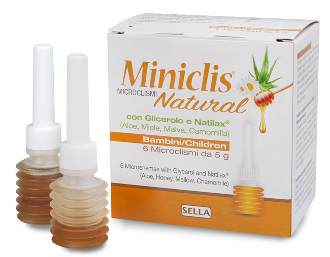 MINICLIS NATURAL MD BAMBINI 6 PEZZI - Farmacia Del Monaco