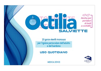 OCTILIA SALVIETTE PERIOCULARI 20 GARZE - Farmacia Del Monaco