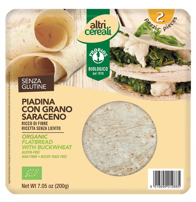 ALTRICEREALI PIADINA CON GRANO SARACENO 200 G - Farmacia Del Monaco